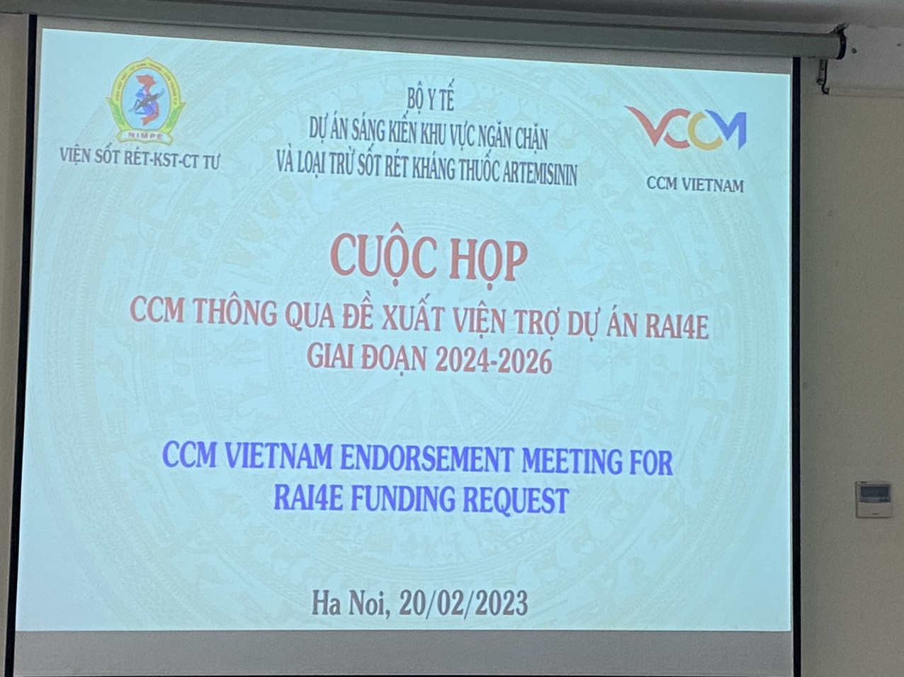 CCM Việt Nam chúc mừng Đề xuất dự án RAI4E được CCM thông qua